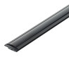 Profil encastré en aluminium 1m noir