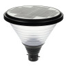 Lampe de rue villa solaire 10W ronde