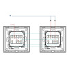 Interruptor doble conmutado 10A