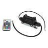 Controlador RF e Controle remoto IP65 RGB 12/24V 12A