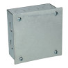 Caixa de junção galvanizada de superfície 100x100mm