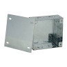 Caja adaptable galvanizada superficie 100x100mm