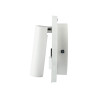 APPLIQUE MURALE EN ALUMINIUM 3+8W USB