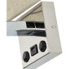 WALL LAMP E27 + READING LIGHT + USB