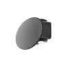 Luz de parede em alumínio LED 6W IP65 cor preta