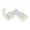 Conector en L tiras 12/24V 5050 RGB