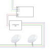 LED Pool Light 8W RGB 12VDC IP68