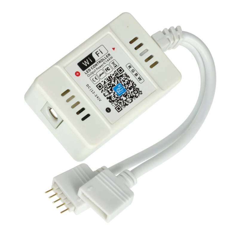 Contrôleur WLED ESP32 Avec Microphone – Pour Bandes LED Adressables RGB/RGBW – Compatible WS2812B, SK6812… – Tension 5-24V – Effets Musicaux Et 100+ Modes