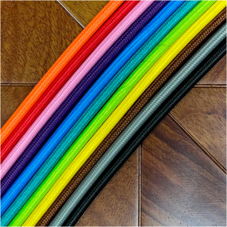 Cable eléctrico textil...