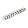 Spot LED linéaire 36W orientable blanc