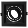 Adjustable black frame for MR16