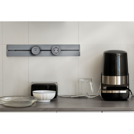 regleta enchufes móviles cocina