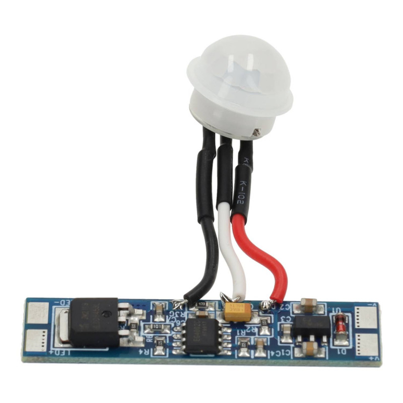 Motion sensor for LED profiles