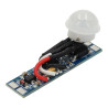 Motion sensor for LED profiles