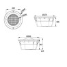Niche d'éclairage de piscine liner PAR56