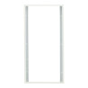 Quadro de alumínio branco para painel 30x60