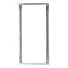 Marco aluminio plata para panel 30x60