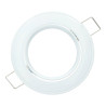 Frame for dichroic lamps