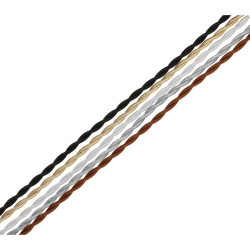 Textile Electrical braided Cable - "Vintage"