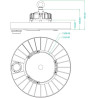 Lampe à LED programmable Samsung UFO 200W - Lifud