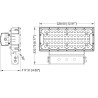 CREE-LIFUD 240W LED paddle/tennis floodlight