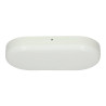 Candeeiro de teto LED oval de 24W IP65