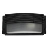 E27 CURVE3 WALL LAMP black