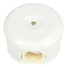 Round porcelain junction box
