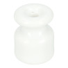 Isolador de porcelana para cabo entrançado
