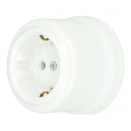 SCHUKO porcelain socket...