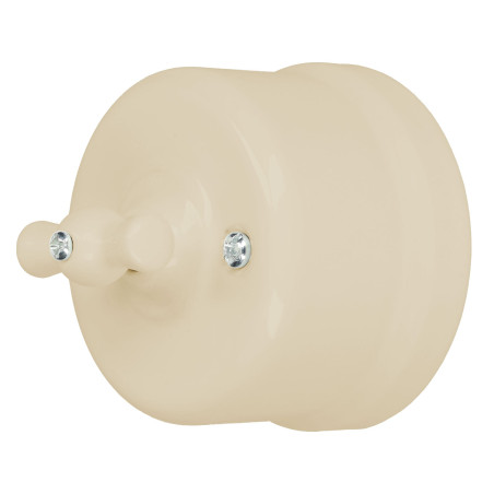 Porcelain vintage 2 way switch