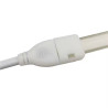 Plug-in kit for self-rectifying 220V LED strips