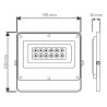 Projecteur LED 10W SLIM IP66