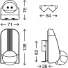 180º surface motion sensor IP65