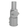 Suporte articulado para candeeiro de iluminação pública Ø 50mm - poste 80mm