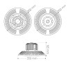 Cloche LED UFO 150W 90º