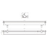 Projetor Wall Washer SOLAR LED 20W
