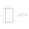 4 zone RF remote control for RGB LED dimmers