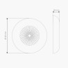 Luz LED para piscina 8W 12VDC IP68