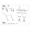 Lámpara Techo Doble Aluminio GU10 - Serie Orbis