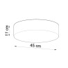 Ceiling lamp ARENA 45 black