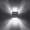 Wall lamp LORETO grey