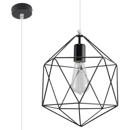 Pendant lamp GASPARE white