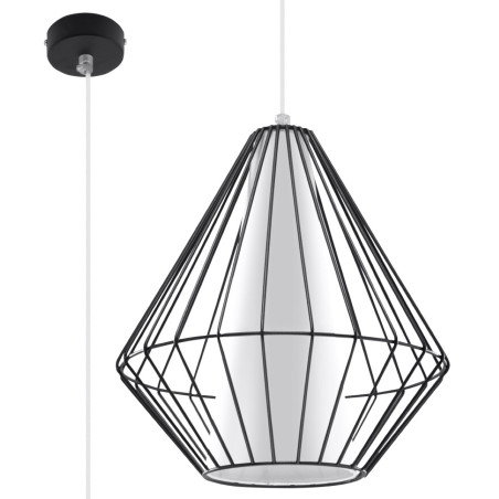 Pendant lamp DEMI white