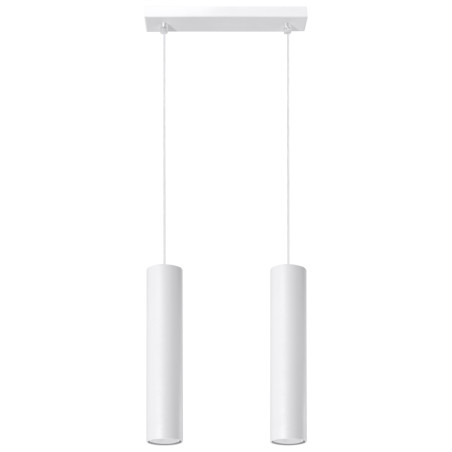 Pendant lamp LAGOS 2 white