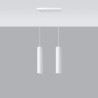 Lampe suspendue LAGOS 2 blanc