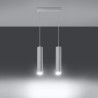 Pendant lamp LAGOS 2 white