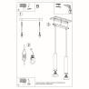 Lampe suspendue LAGOS 2 blanc