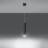 Pendant lamp LAGOS 1 black
