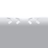Plafonnier RING 4L blanc